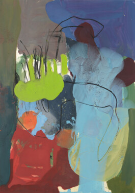 Renate Rosenbauer | Öl auf Papier 