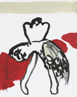 Renate Rosenbauer | Öl auf Karton | Engel 